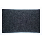 Dura Nop – Tapis d'entrée, 4 pi x 6 pi (avec bordure), gris charbon-Capacité d'environ 5,5 litres ou 1,45 gallons d'eau par verge carrée
