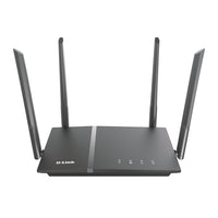 D-Link - Routeur Gigabit double bande sans fil AC1200 de DIR-822 Amplifi, noir-Le DIR-822 combine la technologie 802.11ac avec des antennes haute puissance offrant des vitesses de transfert rapides allant jusqu'à 300 Mbit/s (2,4 GHz) et 867 Mbit/s (5 GHz) et un signal WiFi puissant dans et autour de votre maison
