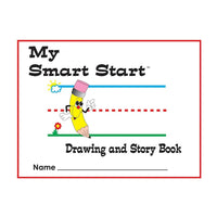 Ressources créées par l'enseignant Smart Start K-1 Drawing & Story Book Journal, paquet de 6-Les journaux avec des lignes Smart Start rendront l'écriture plus facile qu'avant !