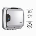 Purificateur d’air Fellowes AeraMax Pro PureView AM 3 PC, inox-Le seul purificateur d’air qui réagit automatiquement au taux d’occupation et au niveau de qualité de l’air et qui vous indique ensuite quand l’air est pur.