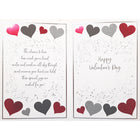 Rosedale Gold - Cartes de souhaits/Enveloppes - Joyeuse St-Valentin Maman - 5-1/2 po x 8 po - paquet de 6-Avec fini scintillant et métallique