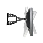 Futech – Supports muraux pour téléviseur TVW004, 8 po x 8 po x 2 po, noir-Peut tenir jusqu’à 30 lb