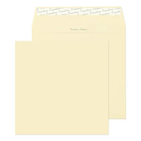 Blake - Enveloppes d'invitation de crème de couleur creative de la - 8 5/8 po l x 8 5/8 po L-Crème de pâte à cookie-Paquet de 10-Crème De Pâte À Cookie
