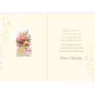 Rosedale – Cartes et enveloppes formelles « With Sincere Sympathy In This Time Of Loss » 5 1/2 x 8 (po) 12/paquet (17502)-Cartes de souhaits de qualité comparable à celles qu’on retrouve dans un magasin spécialisé