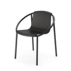 Umbra - Chaise Ringo, Noir-Vie À Lextérieur Ou À Lintérieur