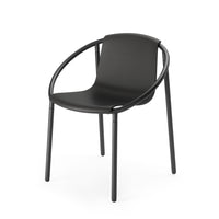 Umbra - Chaise Ringo, Noir-Vie À Lextérieur Ou À Lintérieur