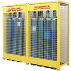 Kleton - Armoires Pour Cylindres À Gaz, Nbre De Bouteilles: 20, 88po , 30po , 74po , Jaune-Couleur Jaune