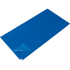 Zenith Safety - Tapis Pour Salle Blanche, Épaisseur 1,57 Mils, 3-3/4' Lo X 3' La, Bleu-Épaisseur du support 1,57 mils