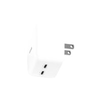LOGiiX - Chargeur mural Power Plus 35W Duo - Blanc-Chargeur USB Type-C double port compact et portable de 35W