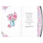 Rosedale – Cartes de souhaits et enveloppes, Happy Anniversary, fleur, 5 1/2 x 8 po, 12/paquet (15049)-Cartes de souhaits de qualité comparable à celles qu’on retrouve dans un magasin spécialisé