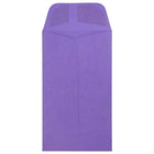 JAM Paper Enveloppes à monnaie nº 5,5, 3 1/8 x 5 1/2 po, Brite Hue violet intense, 500/paquet-Enveloppes violettes