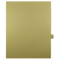 Mark Maker – Onglets séparateurs juridiques beiges, 1/25 onglets, format lettre, sans trous, numéro 116, 25/paquet-Onglets séparateurs beiges, 1/25 onglets