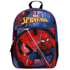 Bioworld Ensemble de sac à dos 5 pièces - 16 po - Spider-Man Logo Personnages-Dimensions: 16 po H x 12 po L x 5 po P