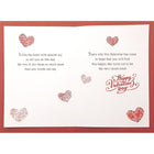 Rosedale - Cartes de souhaits/Enveloppes - Joyeuse St-Valentin Maman & Papa - 5-1/2 po x 8 po - paquet de 12-Avec fini scintillant et métallique