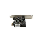 StarTech  Adaptateur de carte USB 3.0 SuperSpeed PCI Express (PCIe) à 2 ports avec alimentation UASP, LP4-Offre deux ports externes USB 3,0 avec soutien UASP