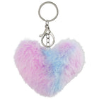 Merangue - Porte-clés Pompon Coeur - Tie Dye-Durable et amusant