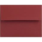 JAM Paper Enveloppes format invitation avec fermeture gommée, 4 3/8 x 5 3/4 po, rouge foncé, 1000/paquet-Rouge foncé