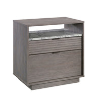 Sauder - La Collection East Rock Classeur latéral - Finition Ashen Oak-Finition Ashen Oak, Bois d'ingénierie