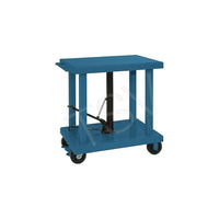 Wesco – Table de travail hydraulique, dimensions de la plateforme : 48 long x 32 larg po, hauteur abaissée : 37 po (260069)-Dimensions de la plateforme : 48 long x 32 larg po