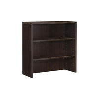 Office Star - Étagère ouverte de la collection Napa, fini espresso-Panneaux au bout et dessus de 1 po