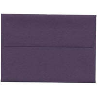 JAM Paper Enveloppes A1 simples, violet foncé, 250/paquet-Enveloppes simples violet foncé