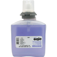 COJO – Recharge de savon moussant pour les mains avec crème revitalisante - 1,2 L - Paquet de 2-Recharge pour distributeur de savon sans contact GOJO TMX (modèle 2740-12, vendu séparément)