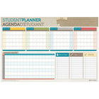 Day-Timer® – Planificateur scolaire réversible, 24 po x 36 po-Planificateur laminé souple