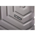 TOSCANO RIGOROSO Grand bagage rigide de 30 po - Argent titane-Système de roues détachables Dual Glide Tech
