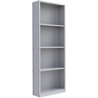 Metalware – Étagère enclenchable RK431, 5 tablettes, 36 x 12 x 100 po, gris pâle-Système de tablettes ajustables offrant un espace de rangement solide, mais économique qui convient à vos besoins