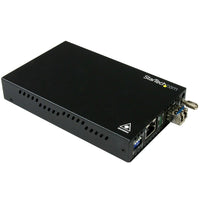 StarTech ® Convertisseur média cuivre à fibre optique Ethernet Gigabit, monomode LC, 10 km (ET91000SM10)-Intégration au réseau flexible, avec prise en charge des opérations autonomes ou l’installation dans le châssis StarTech.com (vendu séparément)