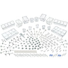 Azar - Kit d'accessoires d'organisateur de panneaux perforés de 190 pièces-Vendu en multiples de: 1