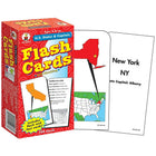 Cartes Flash Carson Dellosa États-Unis et capitales-109 cartes recto-verso