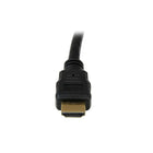 StarTech  Câble haute vitesse HDMI vers HDMI, 3 pi, mâle/mâle-Les connecteurs plaqués or évitent la corrosion et garantissent une connexion HDMI® de haute qualité