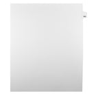 Markmaker - Intercalaires imprimes Legal, Blanc, 1/25th coupe, format lettre, sans trous, 25 tabs/PQT, 5 PQT/Boite, Numero 103-Intercalaires imprimes Legal