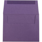 JAM Paper Enveloppes A2 de ton foncé, violet, 250/paquet-Intérieur vierge où écrire un mot personnalisé
