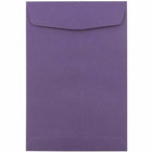  JAM Paper - Enveloppes pour catalogue à extrémité ouverte - 6 x 9 - violet foncé - paquet de 50-Couleur : violet foncé.