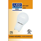 Northern Stars – Ampoule DEL 80060, GU24 7W, intensité réglable,  givré, paquet de 2-Remplace lampe fluorescente compacte de 9W ou 13W GU24, économise 50% en coût d’énergie