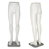 Pantalon d'homme durable, matériau recyclable, blanc (150370)-Forme de pantalon masculin durable