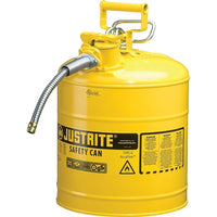 JustriteMD – Bidon de sécurité, avec tuyau de 5/8 po, type II, 5G/20L-1