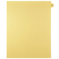 Markmaker - 25 tabs/PQT,5 PQT/Boite, Intercalaires imprimes Legal, Chamois, 1/15th coupe| format lettre, sans trous, Numero 106-Intercalaires imprimes Legal