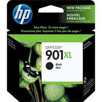 HP 901XL Cartouche d’encre noire à rendement élevé d’origine (CC654AN)-Couleur: Noir