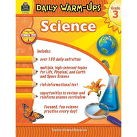 Ressources créées par l'enseignant Échauffements quotidiens : Sciences, 3e année-Même les horaires de classe chargés peuvent accueillir ces leçons brèves mais précieuses