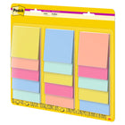 Post-it - Feuillets super collants - 3 po x 3 po - Collection Summer Joy - 45 feuilles/bloc - Paquet de 15, 675 feuilles-La collection Summer Joy comprennent Bleu délavé, Menthe fraîche, Velouté de papaye, Rose puissante et Citron