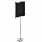 Azar Displays – Présentoir de plancher à cadre double, 24 x 18 po (300288)-Présentoir de plancher