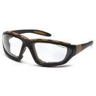 Carhartt – Lunettes de protection Cartage, transparent, antibuée, 6/paquet-Certifications : ANSI Z87.1, CE EN166, CSA Z94.3