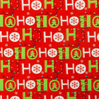 JAM Paper -  Large Gift Wrap - Papier d'emballage de Noël - 40 pieds carrés - Ho-Ho-Holographic - Rouleau vendu à l'unité-Quantité : Vendu à l'unité