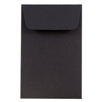 JAM Paper - Enveloppes à monnaie no 1, 2,25 x 3,5 po, noir, 100/paquet (352527801G)-Noir