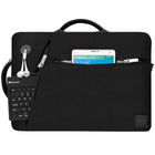 Vangoddy Slate Sacoche pour Ordinateur Portable de 17,3 po Sac à Bandoulière - Noir-Padded mesh handles and backpack straps for comfortable wear