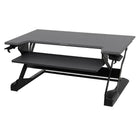 Ergotron - Poste de travail assis-debout WorkFit-TL, noir (33-406-085)-Taille d’écran maximale : 30 po; Poids de charge maximal : 40 lb