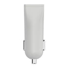 Chargeur allume-cigare USB Dual Tech de base - Gris-Universel